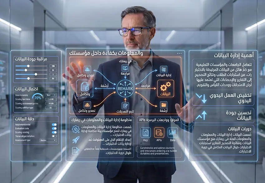 أهمية إدارة البيانات والمعلومات بكفاءة داخل مؤسستك - ريمارك