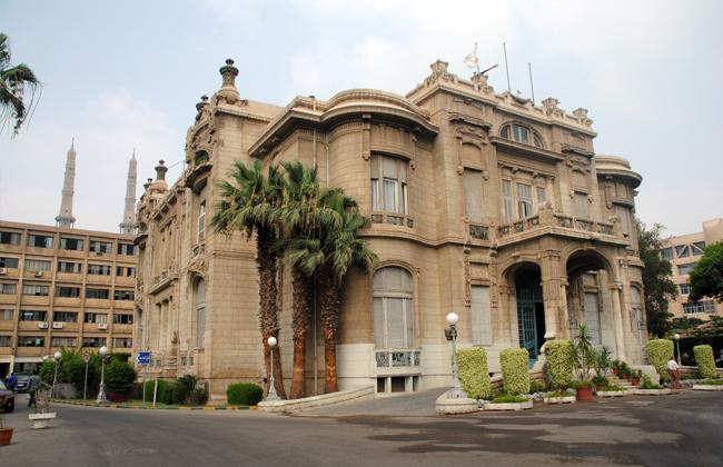 المبنى الإداري لجامعة عين شمس أحد أهم الجامعات المصرية